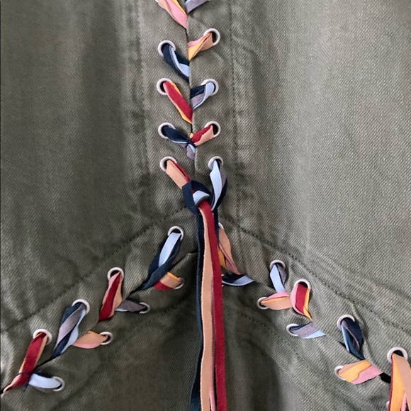 BLANK NYC size medium Ribbon Laced Jacket - Picture 5 of 8